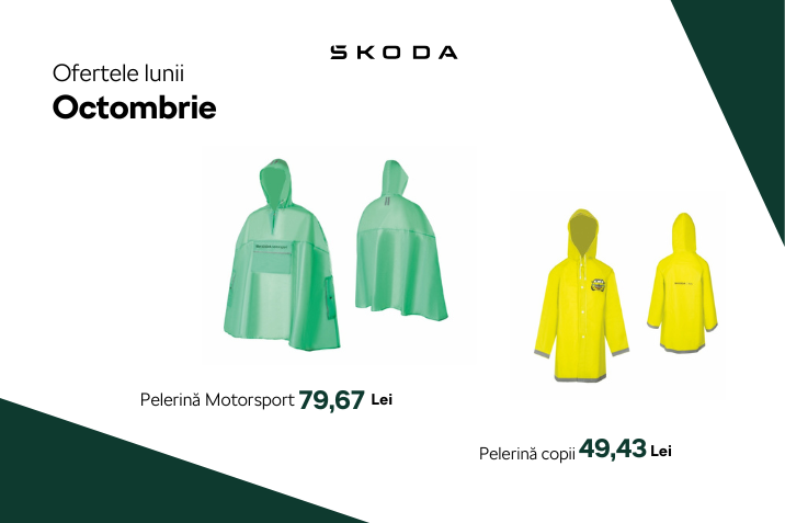 Oferta lunii octombrie Škoda