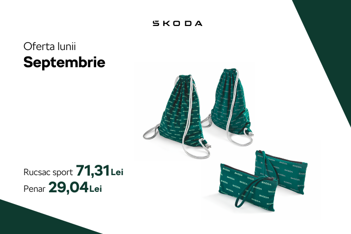 Oferta lunii septembrie Škoda