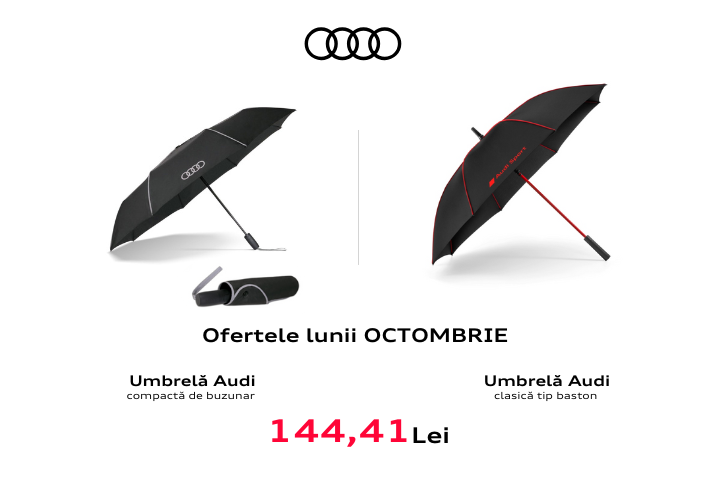 Oferta lunii octombrie Audi