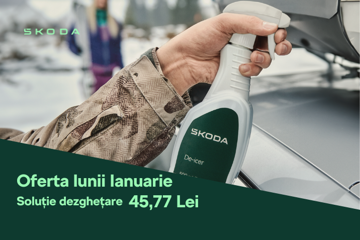 Oferta lunii ianuarie Skoda